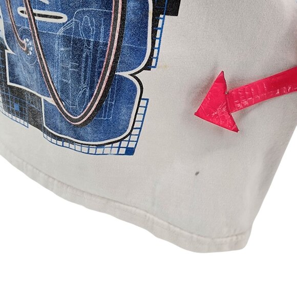 Vintage NASCAR Mens Medium Shirt Jimmie Johnson 48 Lowes Monte Carlo Graphic M&O - Picture 6 of 14